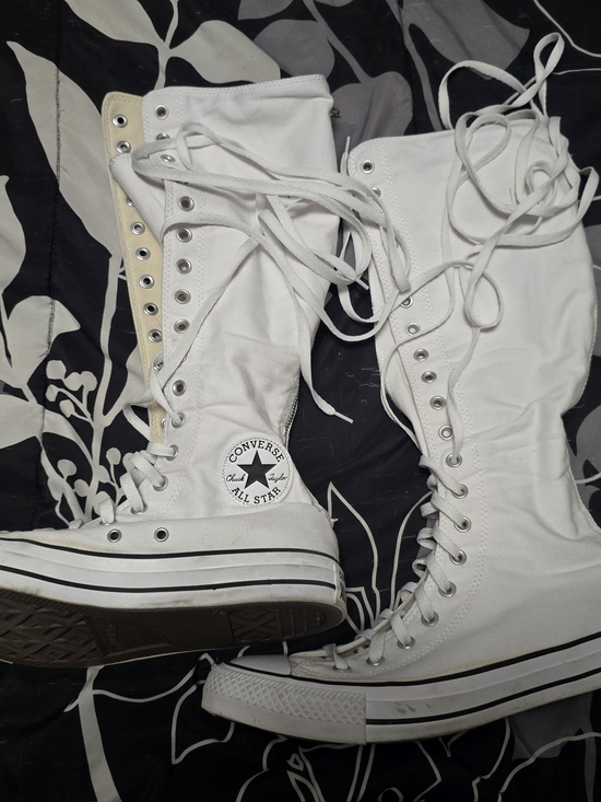 Converse Other - Converse All Star White High-Top Lace-Up Sneakers 11